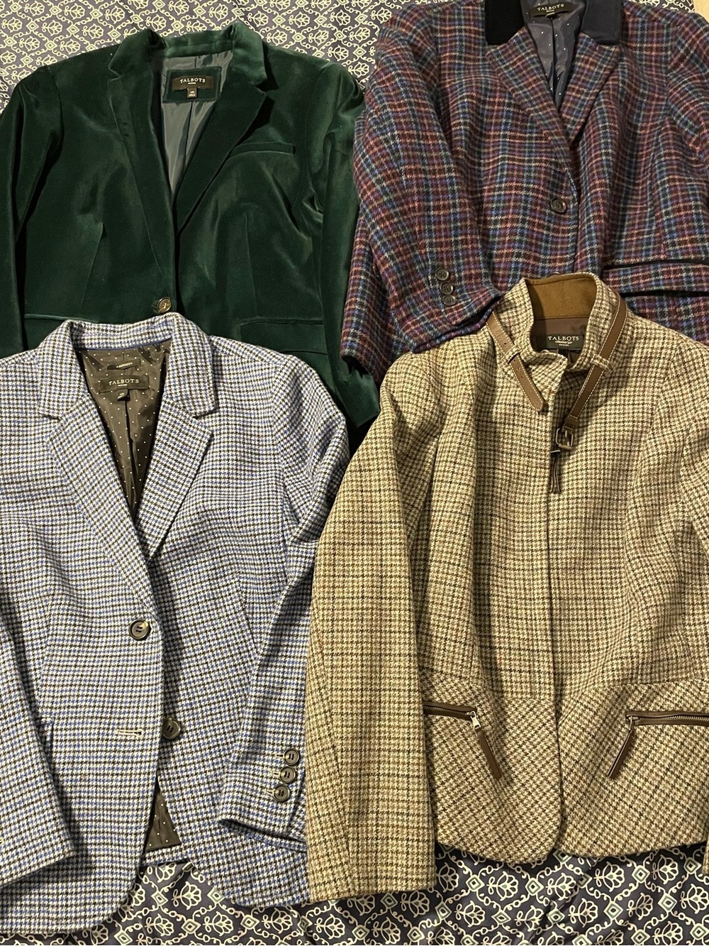 Talbots Blazer Bundle Size 14P
